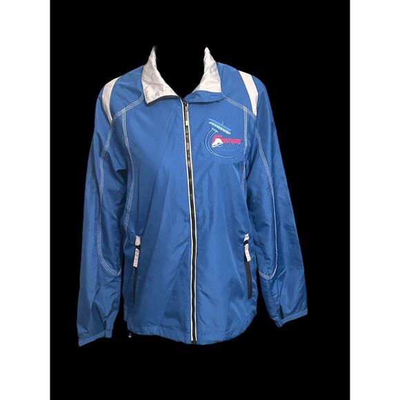 US Figure Skating Championships 2011 Lightweight Women’s Medium Blue Jacket - Picture 1 of 7